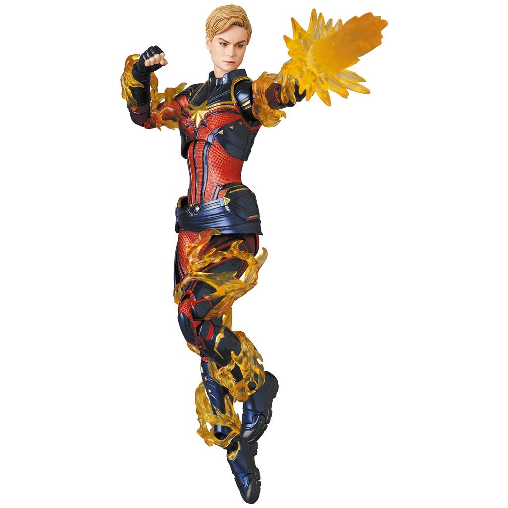 MAFEX No.163 CAPTAIN MARVEL Endgame Ver. Height Approx. 150mm Pre-painted Action Figure