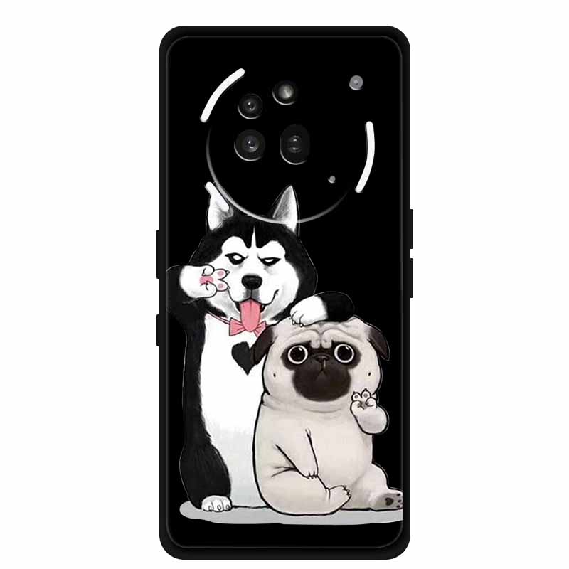 Чехол из ТПУ для Nothing Phone 3A Pro Чехол 3 A Pro Funda Мягкая Черная Силиконовая Задняя Крышка Для Nothing Phone3A Pro Чехлы Coque Мультяшный