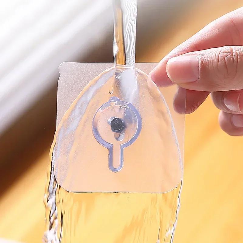 5/10PCS Punch-free Installation Pendant Hanger Seamless Screw Sticker Sticky Hook Nail Photo Frame Rod Multi-Purpose Hooks