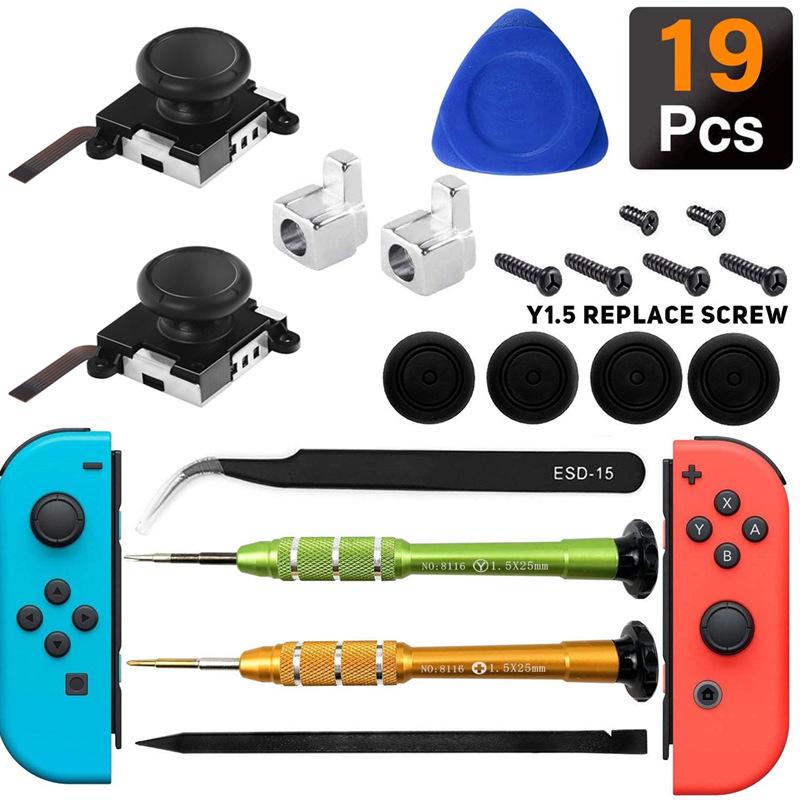 Набор отверток для ремонта джойстика Nintendo Switch 3D Joy-Con для левой и правой ручки