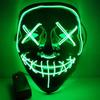 SHOP-STORY - Horror Movie LED Mask - The Purge - Green