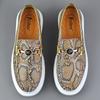 Модная повседневная кожаная мужская обувь для отдыха, мужские лоферы, мокасины, дышащая обувь слипоны, мужская обувь для лодки, индивидуальная мужская обувь для вождения
