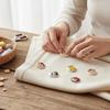 100pcs 100 Pcs Pack Wood Buttons 20mm Size Cartoon Animal Buttons Sewing Buttons  DIY Home Decor