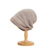 Versatile drawstring knitted hat children's autumn and winter warm curling face small pile hat ear protector bag head cold hat