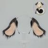 Furry Dog Ears Tail Set Rabbit Animal Ears Headband Plush Animal Tail  Cosplay Costume