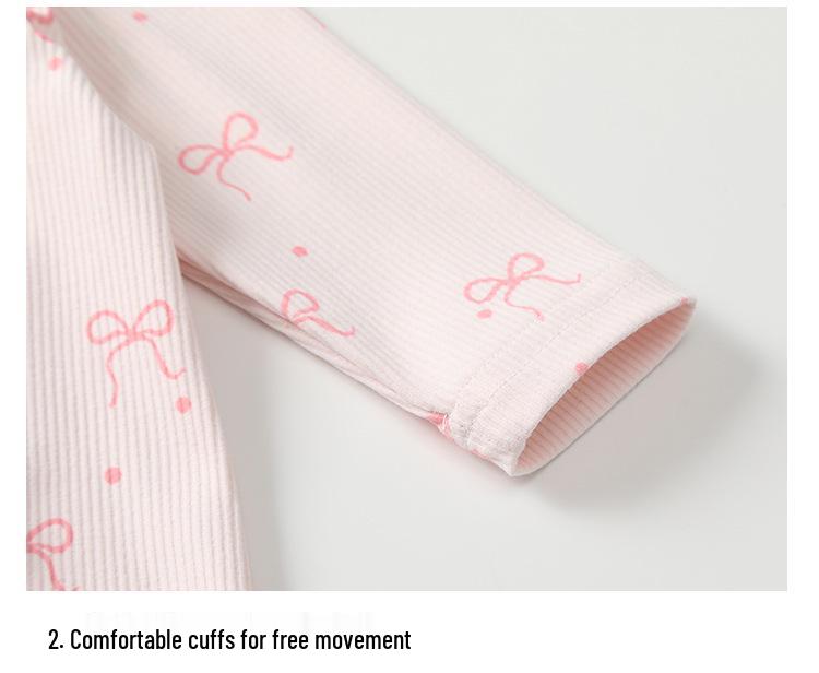 Боди для новорожденной девочки на весну и осень - Теплый комбинезон 'Полная Луна'