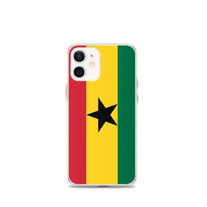 Coque Télephone Drapeau Ghana - iPhone 12 Mini