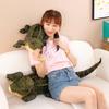 Ugly Cute Simulated Crocodile Plush Toy Boy Comforting Doll Zoo Souvenir Night Market Ring Ornaments