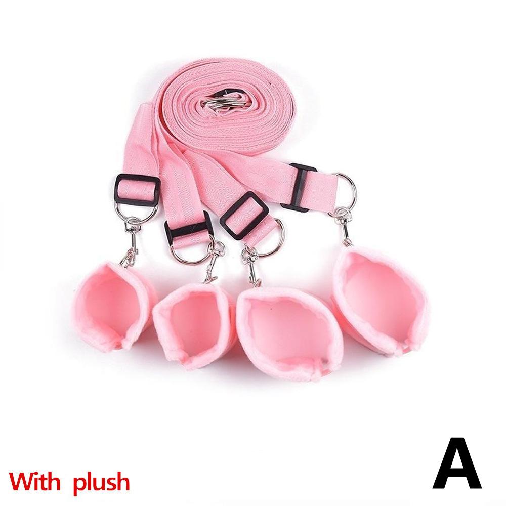 Секс-игрушки БДСМ Секс-бондаж БДСМ-наборы, Секс-бондаж Наручники Бондаж запястья и наручники Регулируемые ремни, Кровать Бондаж Пары Секс-игрушки Игры Бондаж Снаряжение