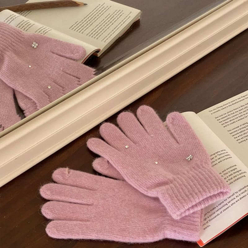 Черепаха Цетин Клевер Короткие перчатки_2 цвета