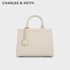CHARLES & KEITH Большая сумка-тоут с деталью-шармом
