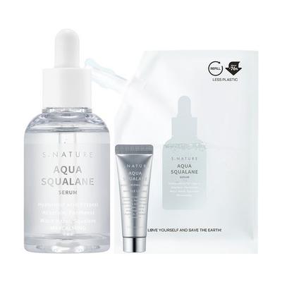 Сыворотка Aqua Squalane 50 мл специальная (+50 мл сменного блока + 10 мл увлажняющего крема)