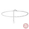 ORSA JEWELS 14-каратное золото 1,2 мм итальянская кубинская цепочка для женщин из стерлингового серебра 925 пробы изысканный летний пляжный браслет для ног SA43