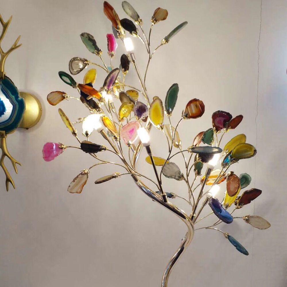 Polished Reiki Stone Slice Stone DIY Quartz Pendant Jewelry Accessories Home Decoration