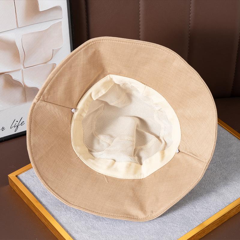 Летняя шляпа женская шляпа-ведро солнцезащитная шляпа летняя уличная защита от УФ-излучения с большими полями
