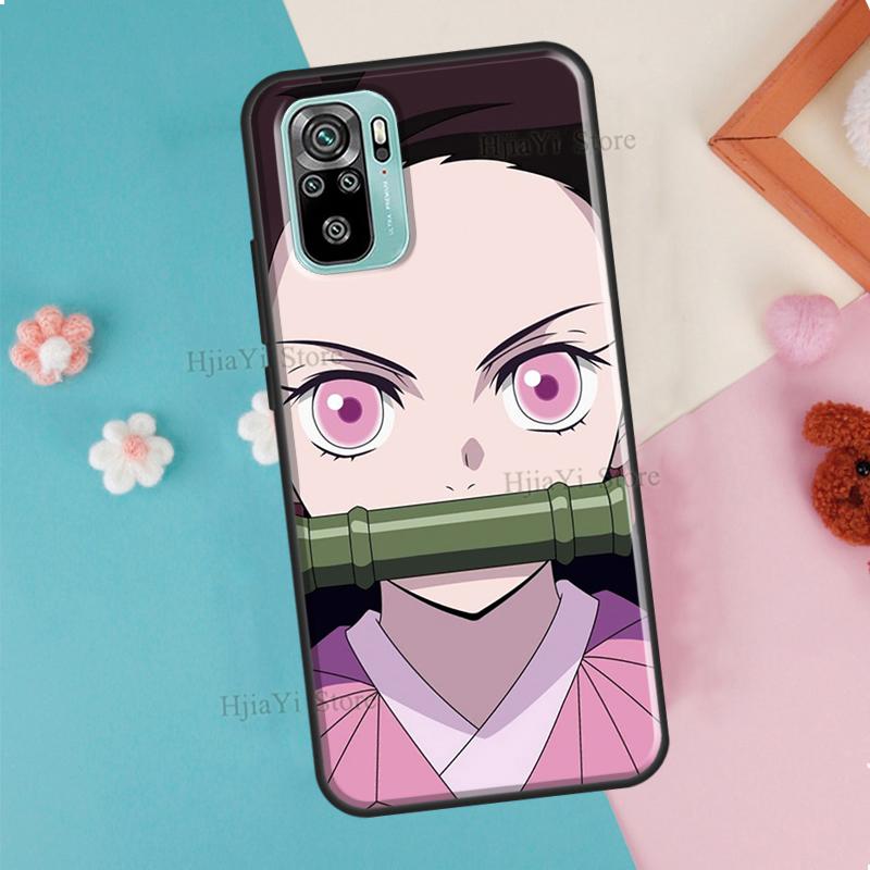 Чехол Demon Slayer Kamado Nezuko для Redmi 9 9A 9C 9T 7A 8A для Xiaomi Redmi Note 8 Pro 9S 8T Note 7 9 10 Pro