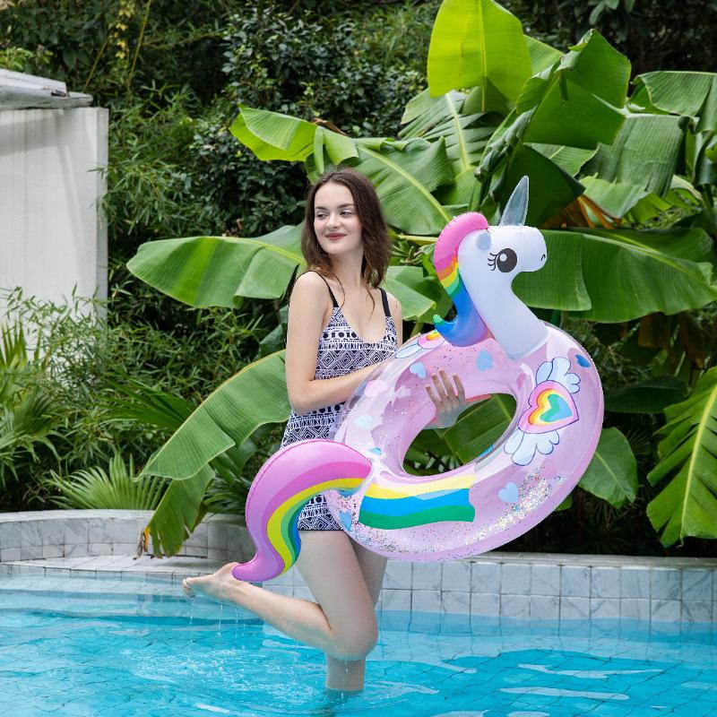 Надувной круг для плавания Rooxin для детей и взрослых, круг для игр в воде, круг для плавания, летняя пляжная вечеринка