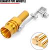 Exhaust Muffler Pipe Turbo Exhaust Pipe Car Blow Off Turbo Whistle Sound Muffler Blow Off Valve