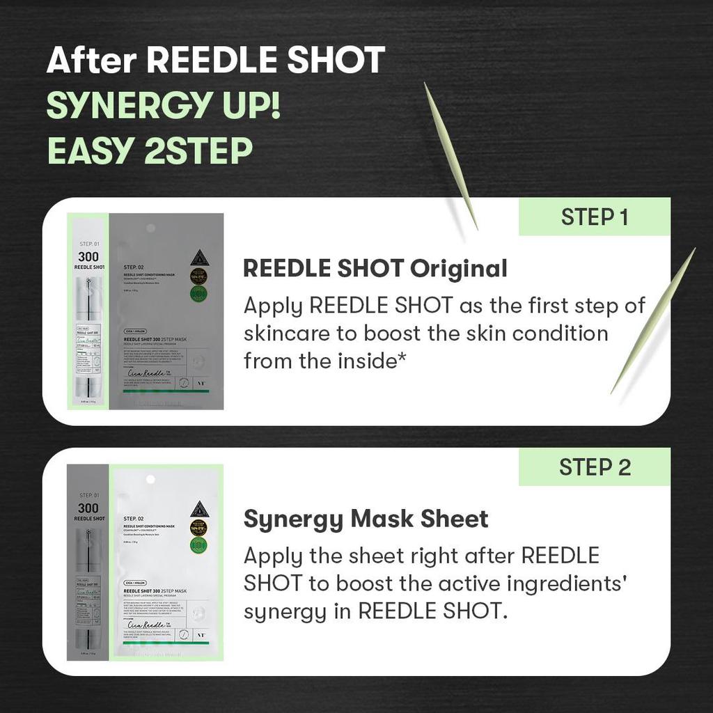 VT COSMETICS Маска Reedle Shot 300 2-ступенчатая 1,5 г+25 г