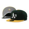[New Era] 59FIFTY Oakland Athletics [MLB OLD AUTHENTIC 1999-2006 HOME FITTED CAP] OAKLAND ATHLETICS Cooperstown (7-14 (approx. 57.7 Cm)) [Used]