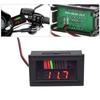 Car Battery Charge Level Indicator 12V 24V 36V 48V 60V 72V Lithium Battery Capacity Meter Tester Display LED Tester Voltmeter