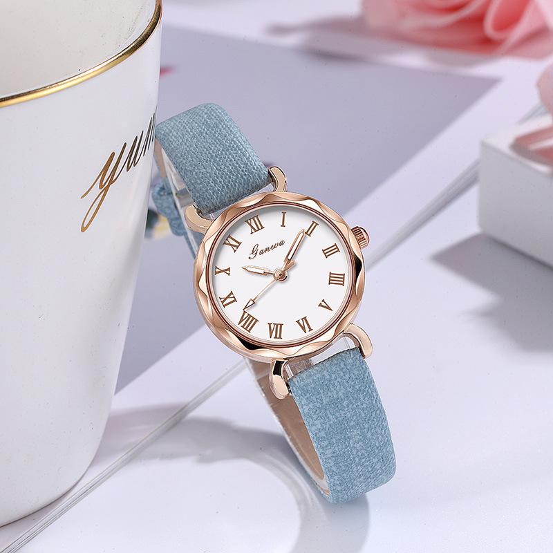 Women's Quartz Watch Student Casual Ladies Wristwatch Simple Stylish Fresh Trendy Forest Style Female Watches For Daily School
