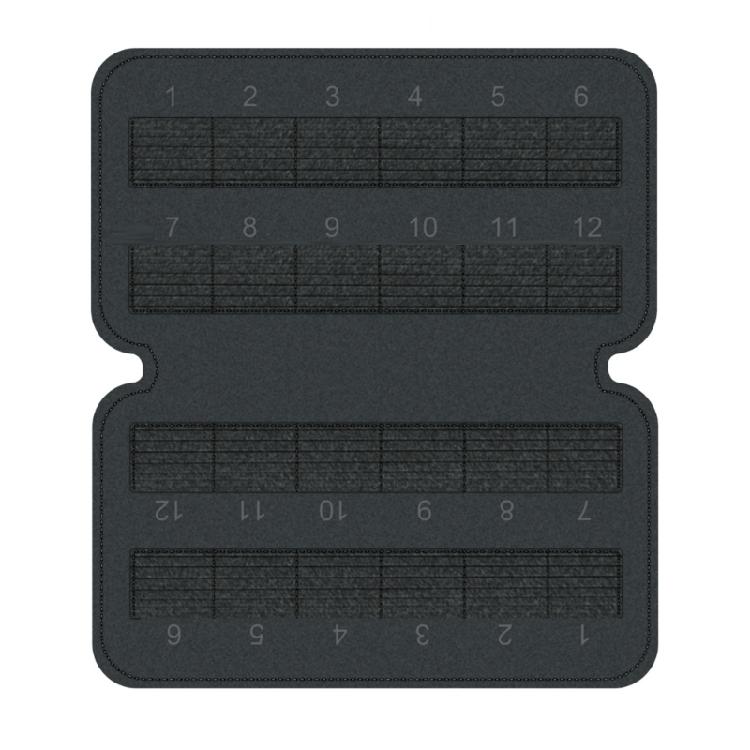 Держатель для карт памяти TF 24 слота Органайзер для карт памяти MicroSD Подходит для Deck
