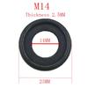10Pcs Auto Engine Oil Drain Plug Gaskets Sealing Oring Replacement Black Rubber 12616850 Car Accessories