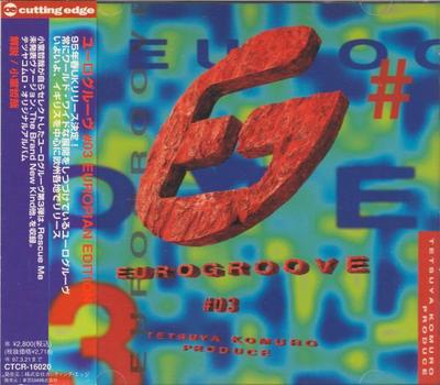 CD EUROGROOVE - Eurogroove #03 CTCR16020 Cutting Edge 1995 Япония Танцевальная & Электроника Б/У