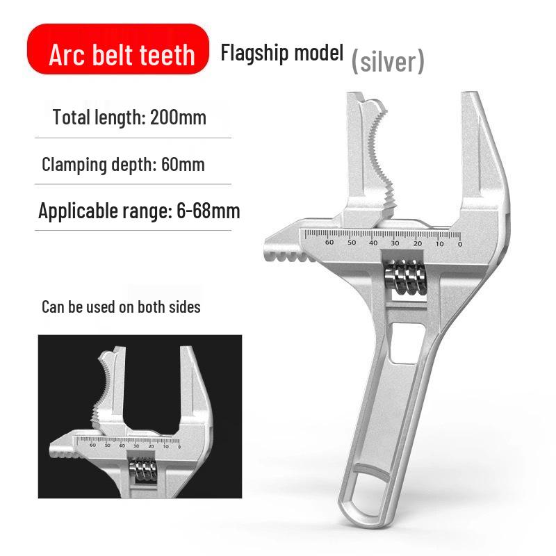 Adjustable Multi-Function Basin Wrench for Bathroom/Kitchen