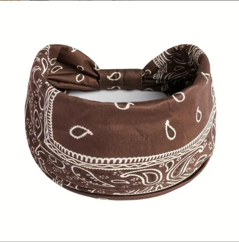 Женская повязка на голову из хлопка с принтом в стиле бохо, спортивная повязка на голову, полосатая повязка на голову, повязка на голову с широкими краями, повязка на голову для йоги, мягкая повязка для волос, комплект головного убора, повязка для волос для женщин и девочек