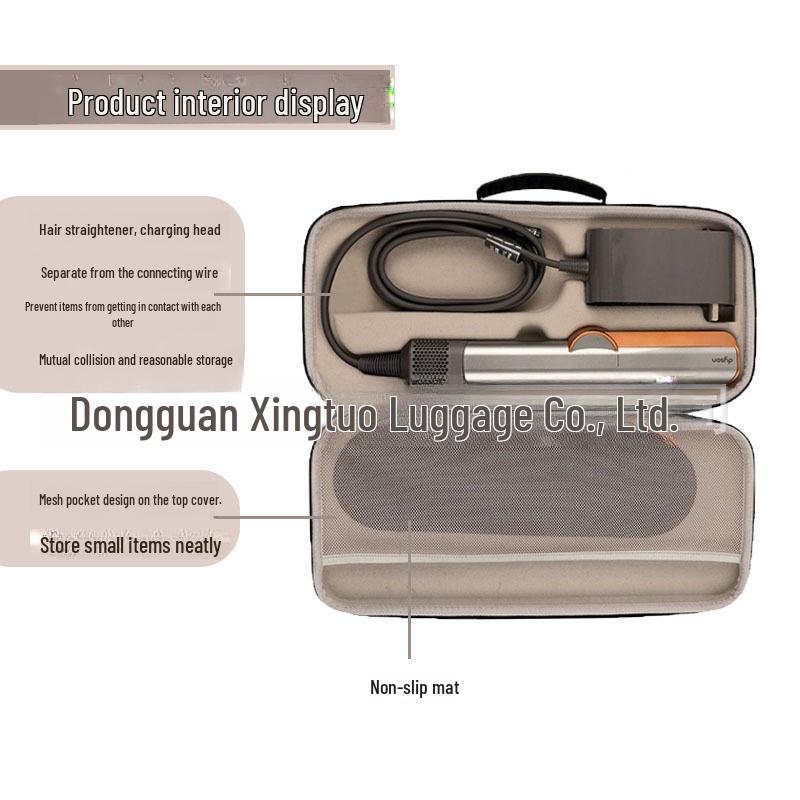Dyson AirStrait HT01 Фен и выпрямитель для волос Портативная сумка для хранения с защитой от падений
