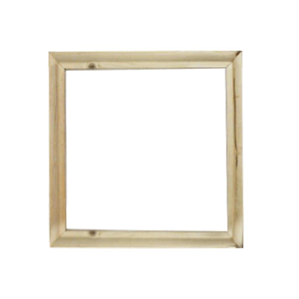 Wall Art Modern Wooden Natural Picture Wood Frame Solid Wood Frame Canvas Oil Painting Photo Frame