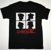 Винтажная черная футболка Gorillaz Band Demon Days из плотного хлопка, размеры S-5XL, для фанатов, BT508, унисекс