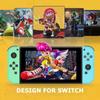 Геймпад Joy-Con для Nintendo Switch/OLED/Lite Беспроводной Bluetooth-джойстик с функцией вибрации, турбо и пробуждения
