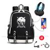 Рюкзак Tokyo Ghoul Аниме Mochila Большой Вместимости Школьные Сумки Канеки Кен Мультяшный Дорожная Сумка Ноутбук Подарок для Мальчиков Rucksack