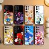 Чехол для телефона S-Sonic Еж Соник для Samsung S26,S25,S24,S23,S22,S21,S20,S30,Ultra,Plus,Fe,Note,5G Черный