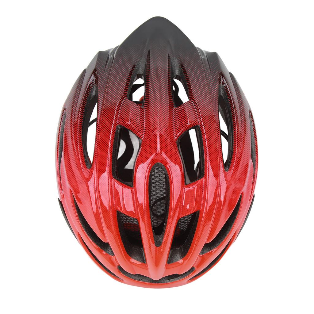 Bike Helmet for Adult PC EPS Adjustable Lightweight Cycling Helmet for Mountain Road Bike Reddish Black