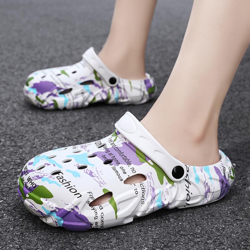 Мужские и женские сандалии, новые, большие размеры, легкие спортивные тапочки из ЭВА на платформе, мужские модные повседневные сандалии, мужская обувь, обувь для плавания, пляжная обувь