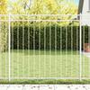 ASSEN Fence Panel White 170 x 150 cm Steel