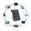 2.4G Portable Wireless Ultra-Thin Numeric Keypad 18 Keys Number Pad Digital Keyboard