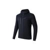 Training Series Solid Color Zipper Hooded Thick Jacket Men Jacket Basic-Black 152347706-4