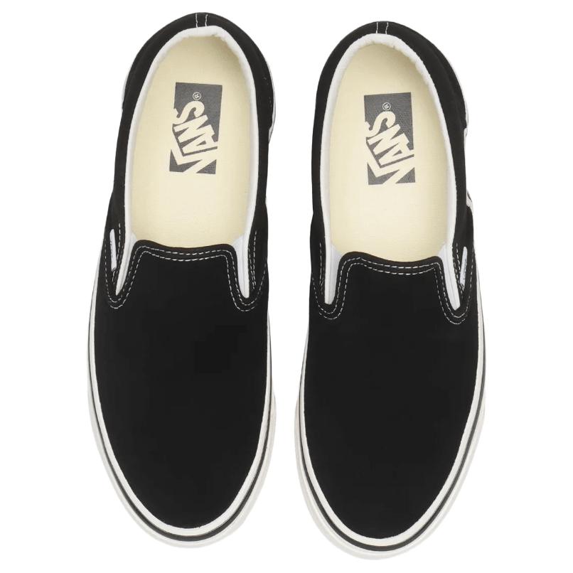 Men's Sneakers Vans Premium Classic Slip-On Low-top Skateboard Shoes Unisex Black