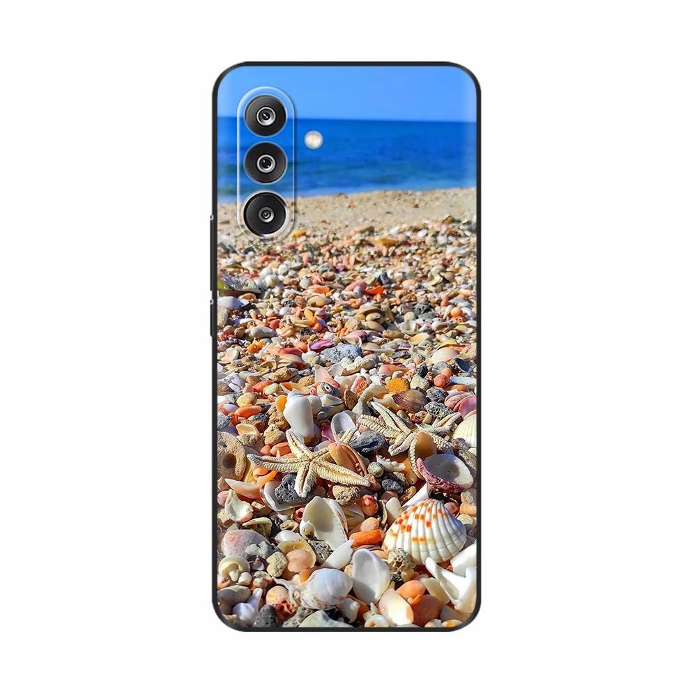 Чехол для Samsung Galaxy M36 5G Чехлы для телефонов Милый Панда Funda SM-M366B Жидкий Силикон Защитный Чехол для Samsung M36 GalaxyM36