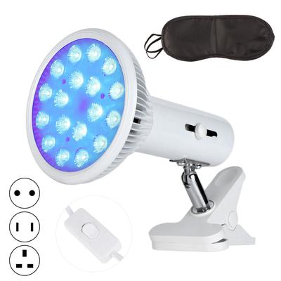 Терапевтическая лампа синего света Портативное устройство для удаления прыщей для лечения желтухи у детей Светодиодное терапевтическое устройство 110‑240 В