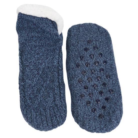 1 пара нескользящих носков для пола, теплые, комфортные, влагоотводящие, уютные, с флисовой подкладкой, вязаные, регулируемые, домашние носки-тапочки, праздничный подарок, зимние носки