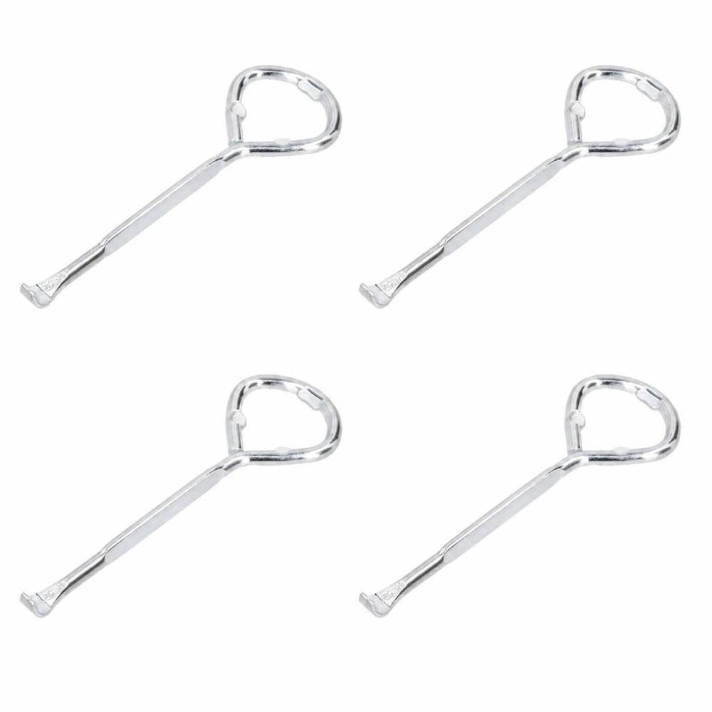 4PCS Stainless steel Bottle Opener Tool Heavy Duty Metal Paint Can Lid Remover For Painters