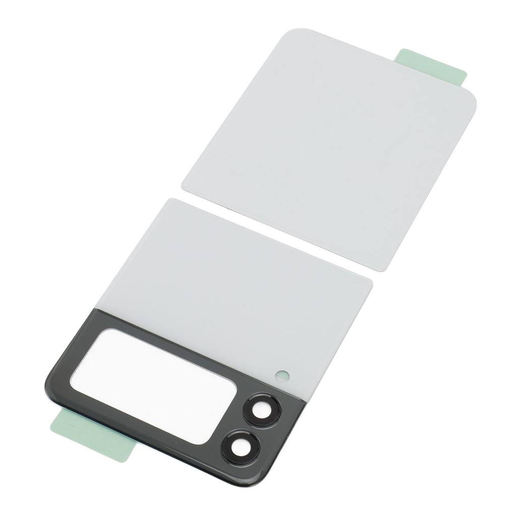 Задняя крышка для раскладного телефона, замена, с предустановленной лентой, линза камеры, инструменты, корпус из заднего стекла, дверца для Galaxy Z Flip 3