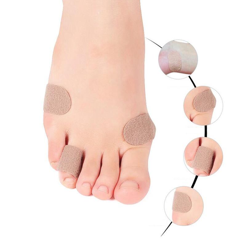 Фланелевые наклейки Пластырь для ног Мозоли Волдыри Овальные наклейки Защитные средства для ухода за ногами Самоклеящиеся антиабразивные пластыри Подушечки для предотвращения образования волдырей