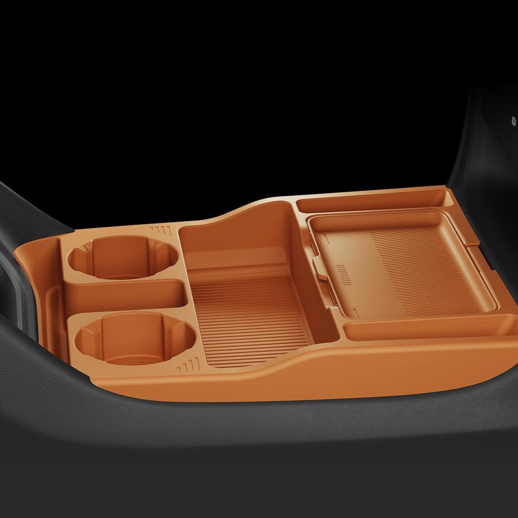Силиконовый двухслойный ящик для хранения для отделки отсека консоли Xiaomi YU7